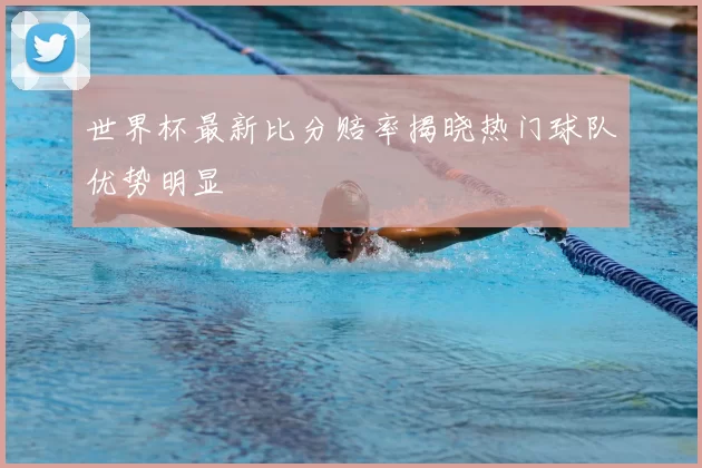 世界杯最新比分赔率揭晓热门球队优势明显