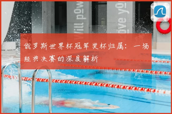 俄罗斯世界杯冠军奖杯归属:一场经典决赛的深度解析